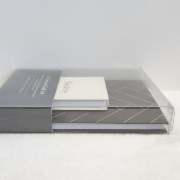Gartner Studios Cream Gray Gold Bookcloth Journal 2 Piece Gift Set NWT - Picture 4 of 10